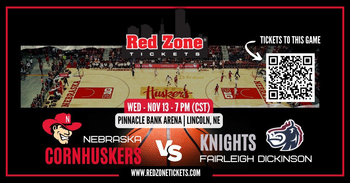 Nebraska Men's Basketball vs Fairleigh Dickinson