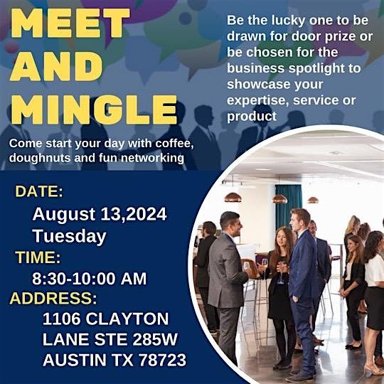 In Person Meet and Mingle