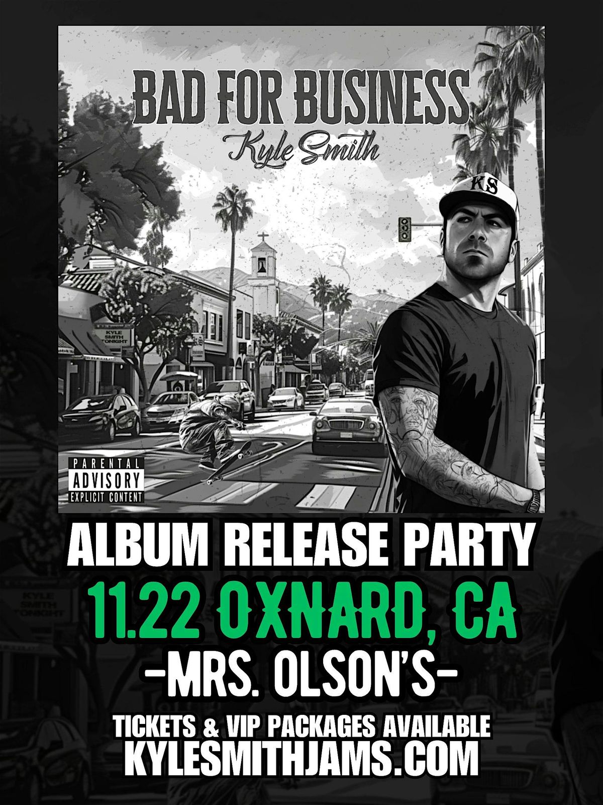 Kyle Smith (ALBUM RELEASE PARTY) Oxnard, CA