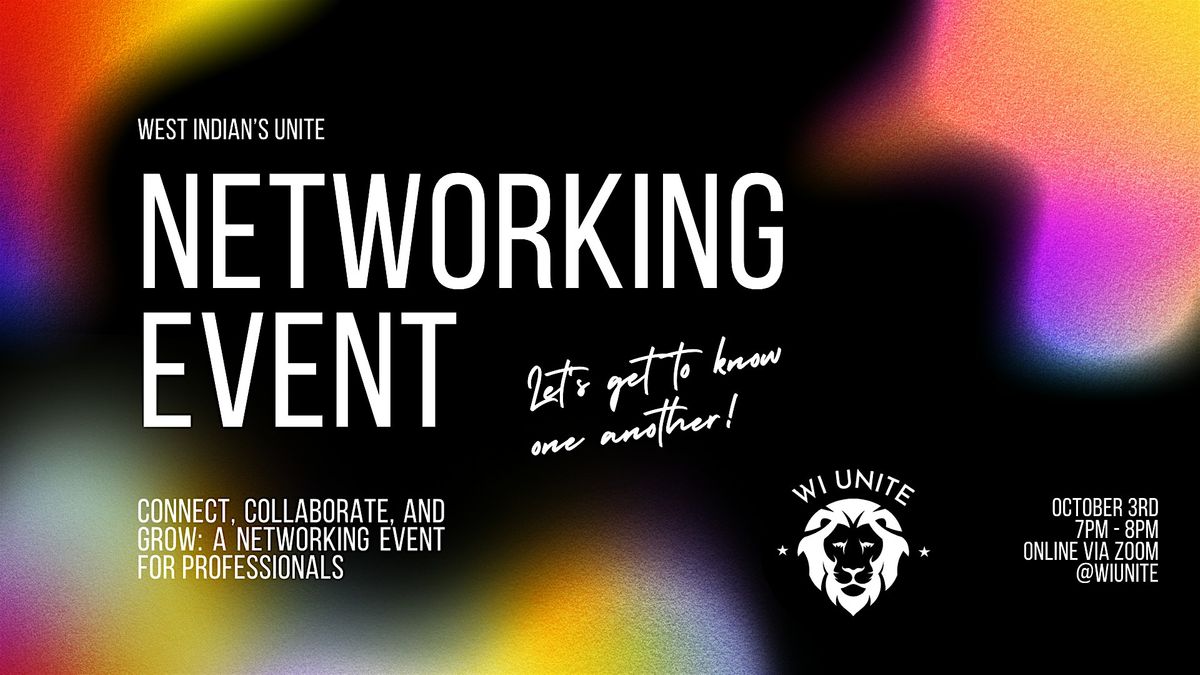 West Indian's Unite Online Business Networking Event