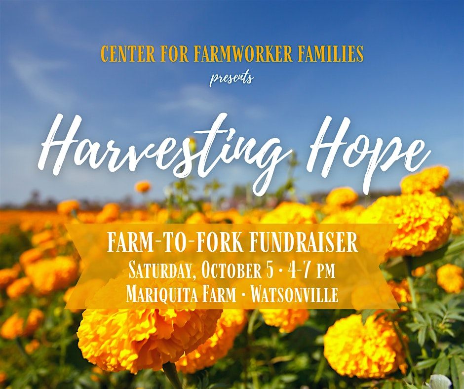 Harvesting Hope: Farm-to-Fork Fundraiser