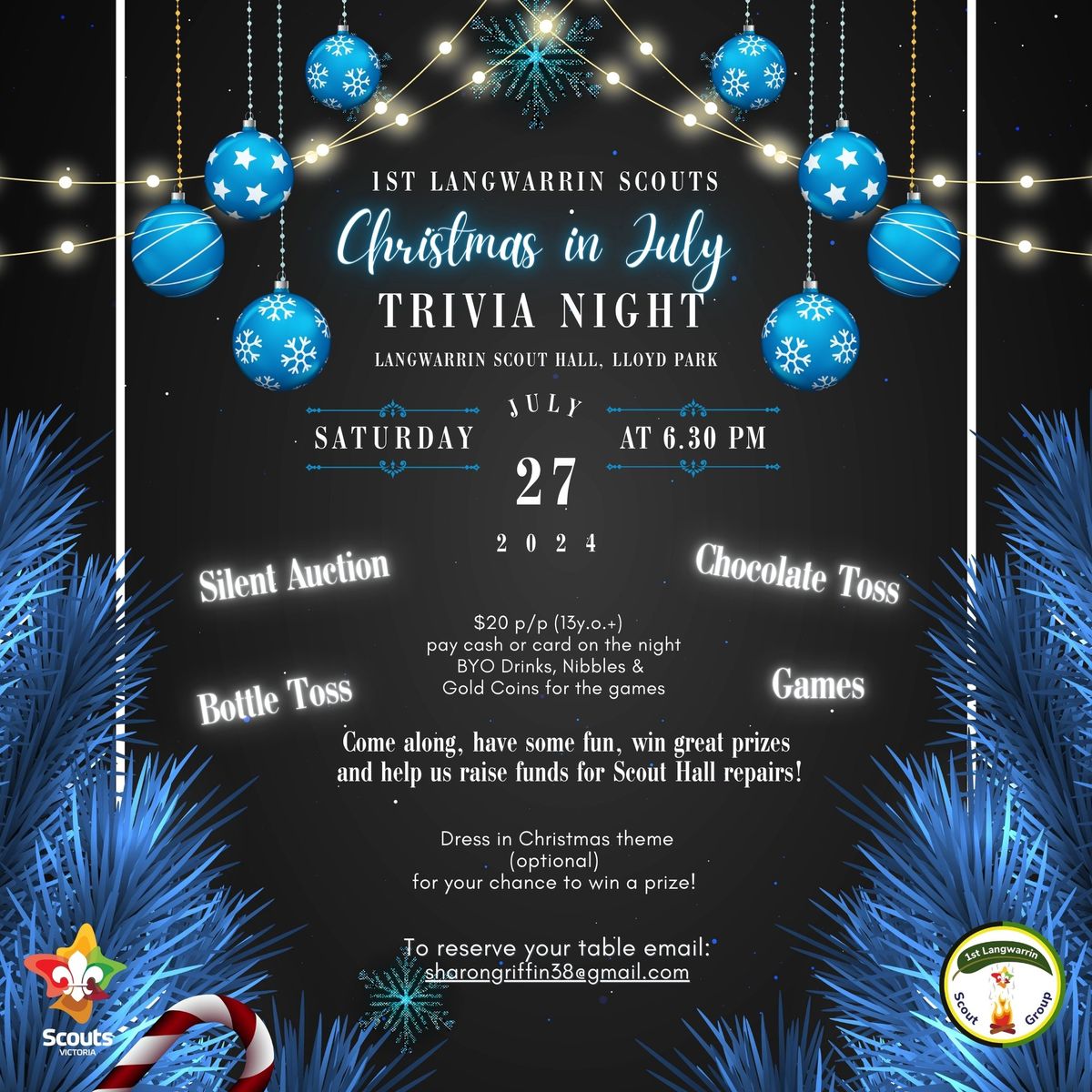 Christmas in July Trivia Night 2024