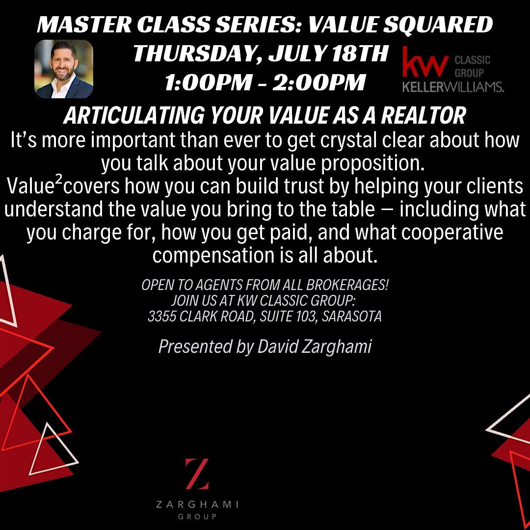 ARTICULATING YOUR VALUE AS A REAL ESTATE AGENT