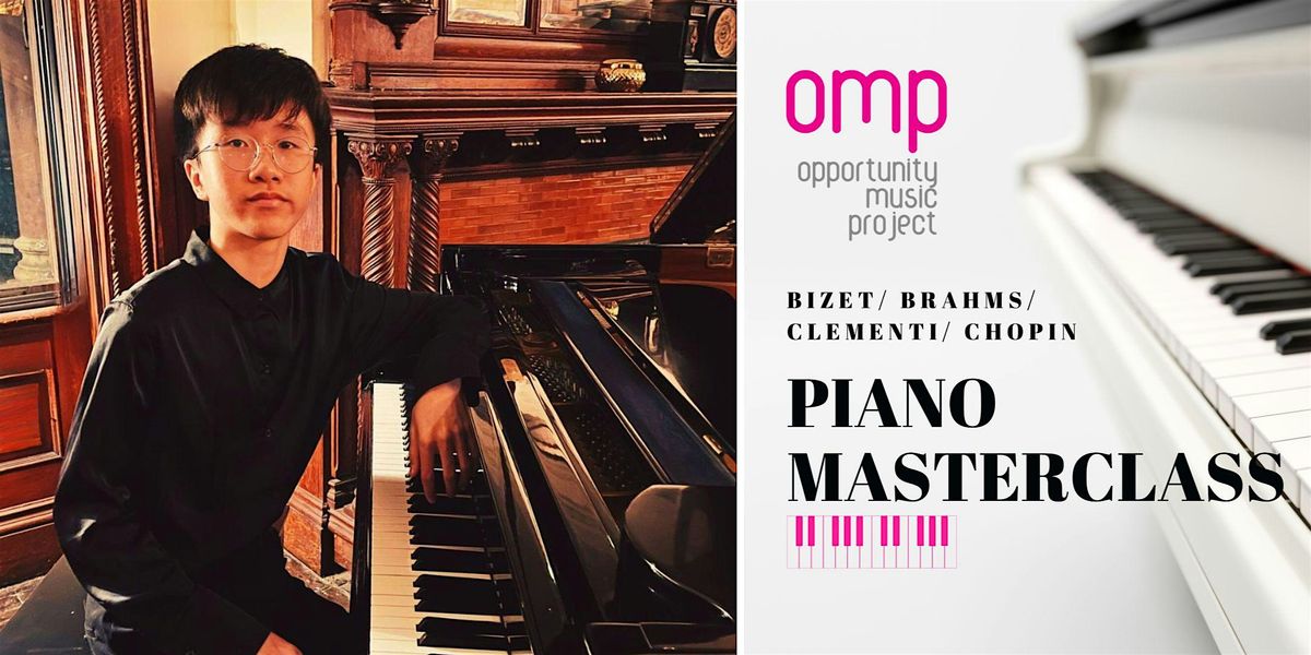 Piano Masterclass with Opportunity Music Project Students and Guest Artist