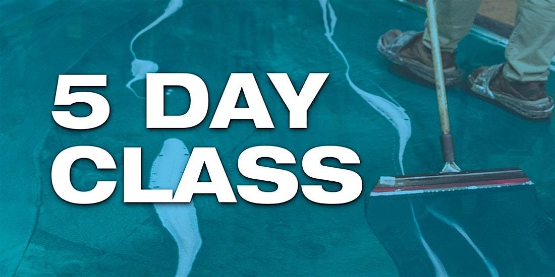 Epoxy Training May 19 '25 - Pompano Beach