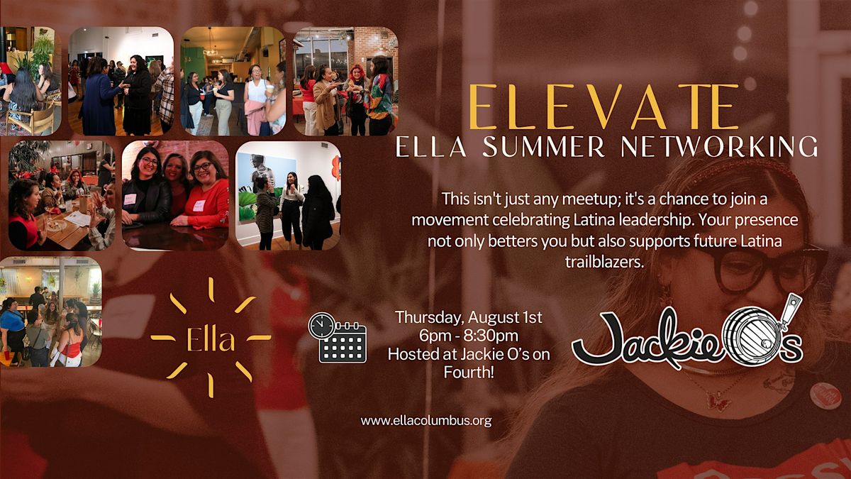 ELLA Summer Networking Event