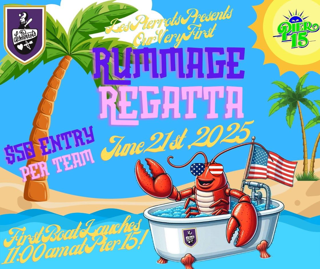 Les Pierrots Inaugural Rummage Regatta