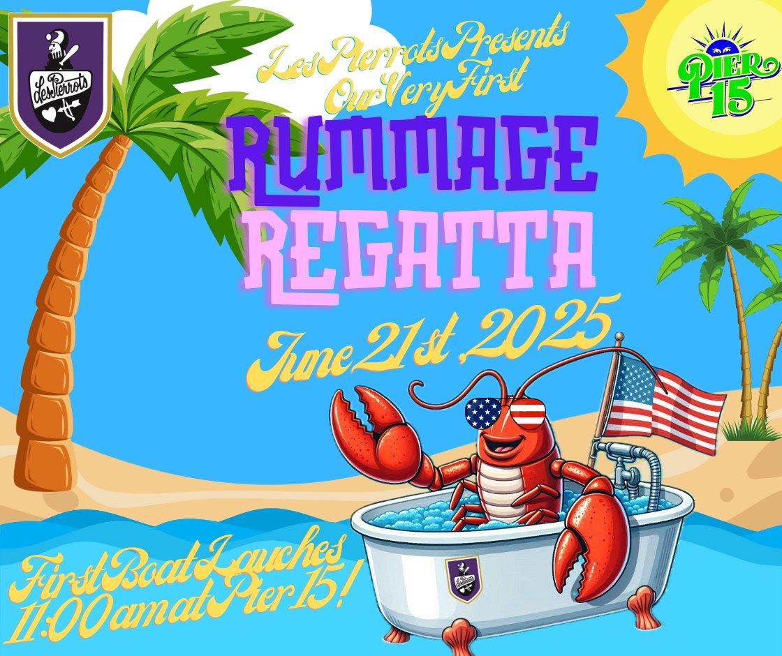 Les Pierrots Inaugural Rummage Regatta