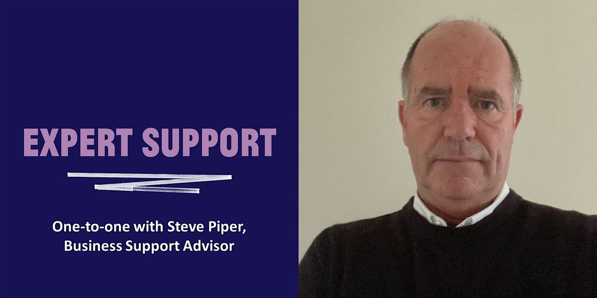 Expert 121 with Steve Piper, Business Support Advisor - Hastings Library