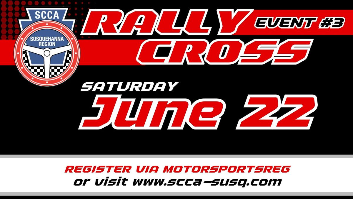 Susq. Rallycross Event #3:  A Rallycar of My Own