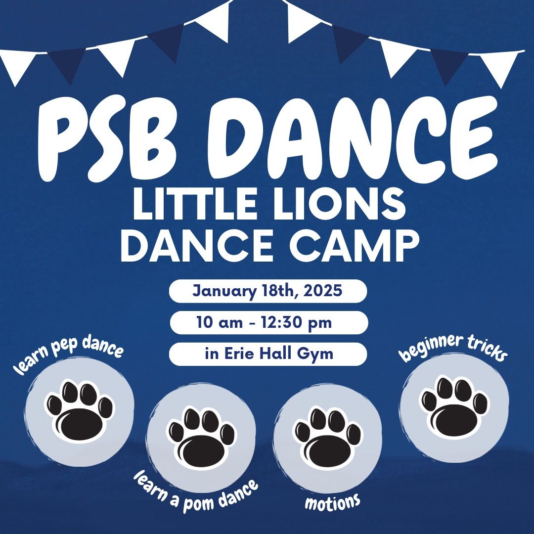 Penn State Behrend\u2019s Little Lions Dance Camp