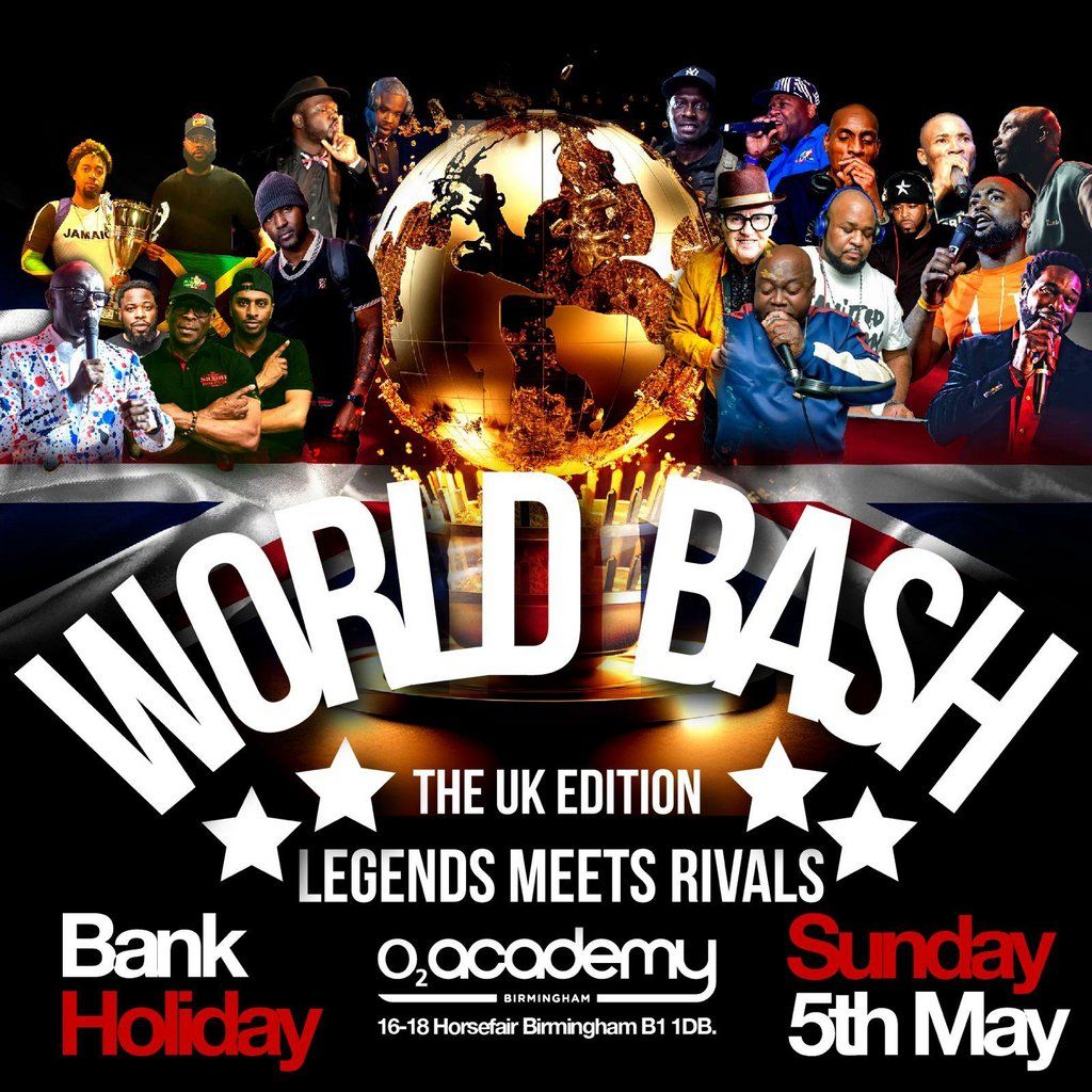 World Bash - The UK Edition \/\/ Legends Meet Rivals \/\/