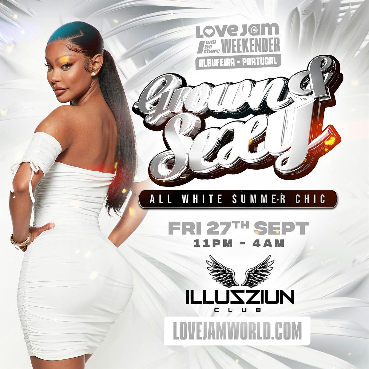 All White Party - LOVEJAM - I Will Be There Weekender - Portugal 2024