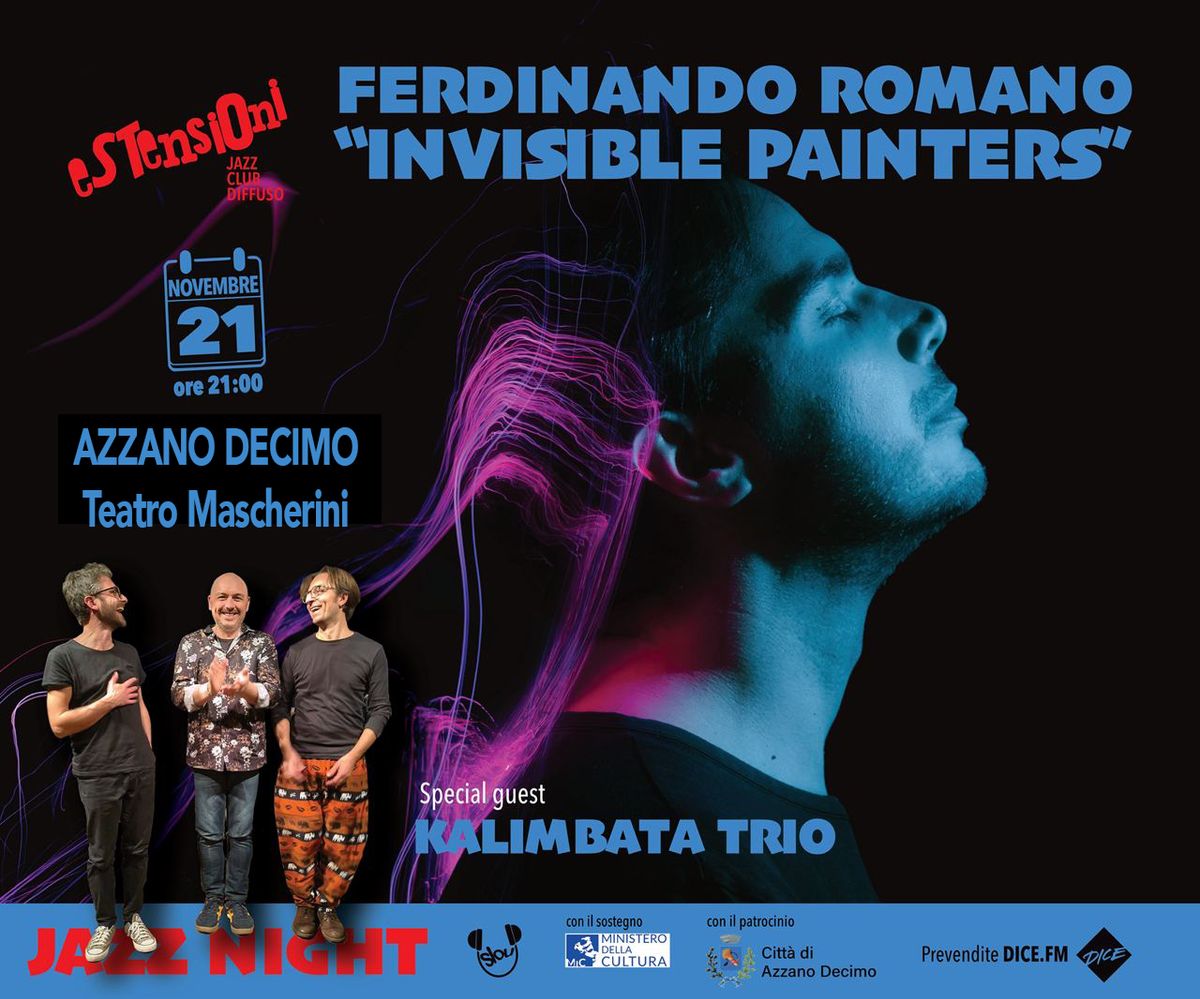 Jazz Night: Doppio concerto con Invisible Painters e Kalimbata Trio