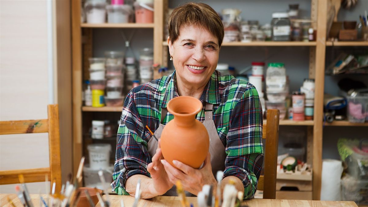 Free for Seniors: Pottery Painting Class