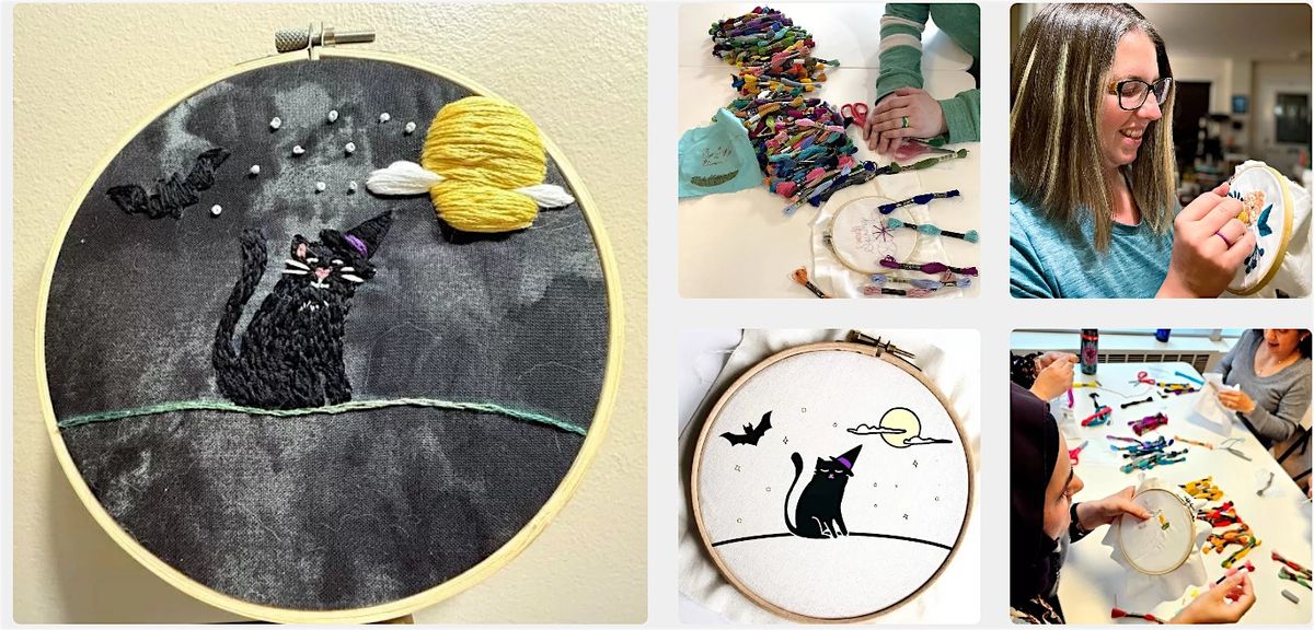 Stitch by Stitch: Halloween in Embroidery