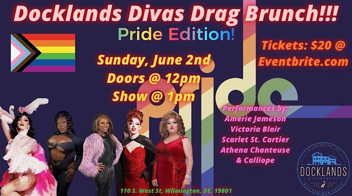 Docklands Divas Drag Brunch-Pride Edition