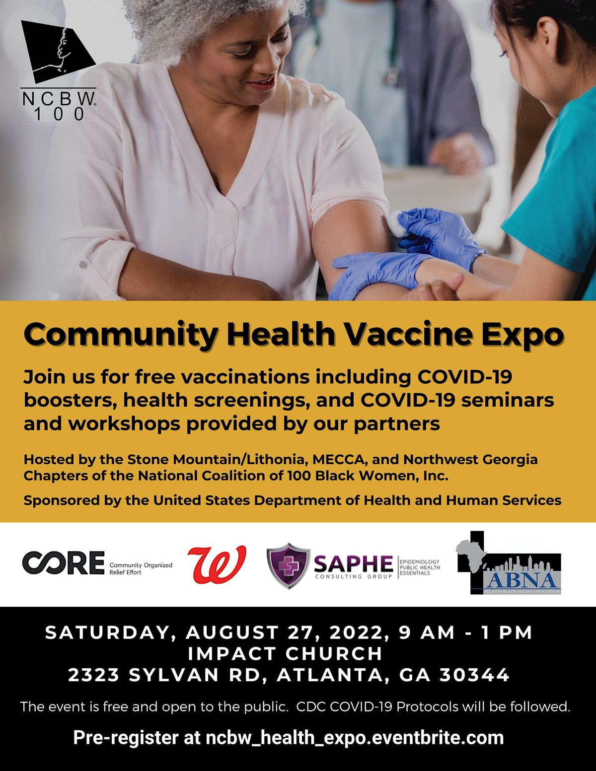Community Health Expo and Vaccine Drive