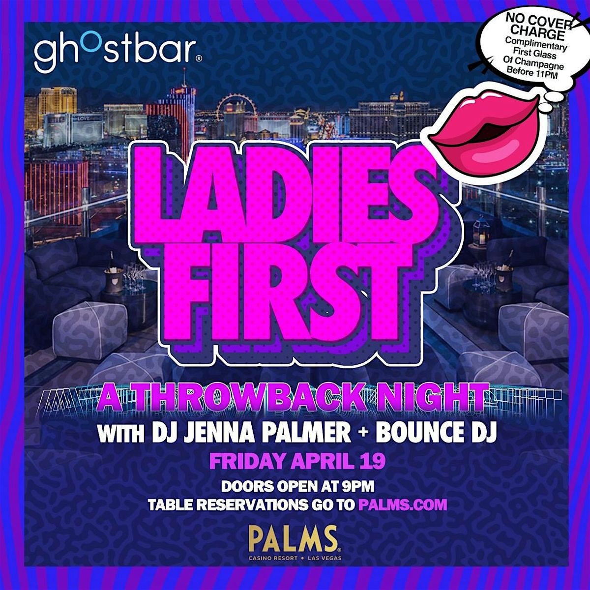 "Ladies First: A Throwback Night" - 4\/19