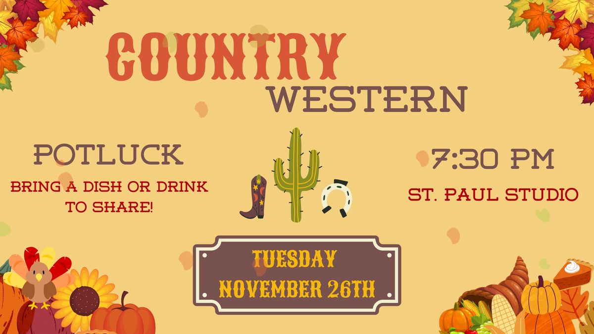 Country Western Potluck