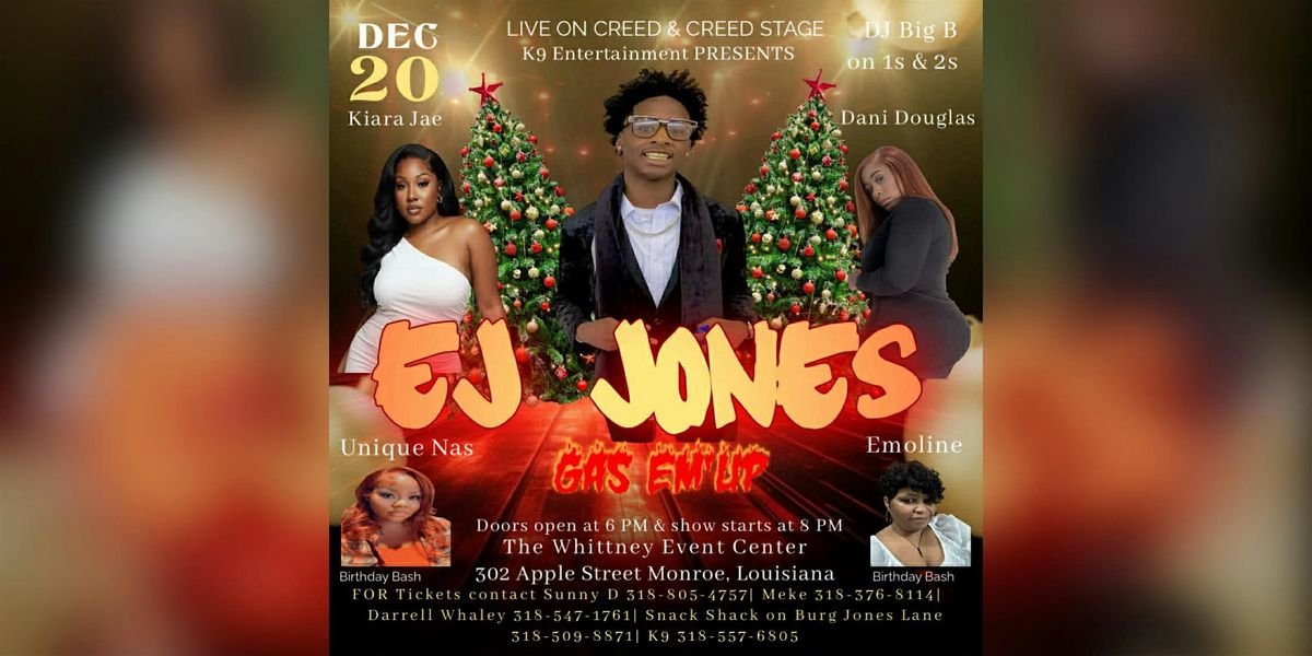 EJ Jones: Gas \u2018Em Up