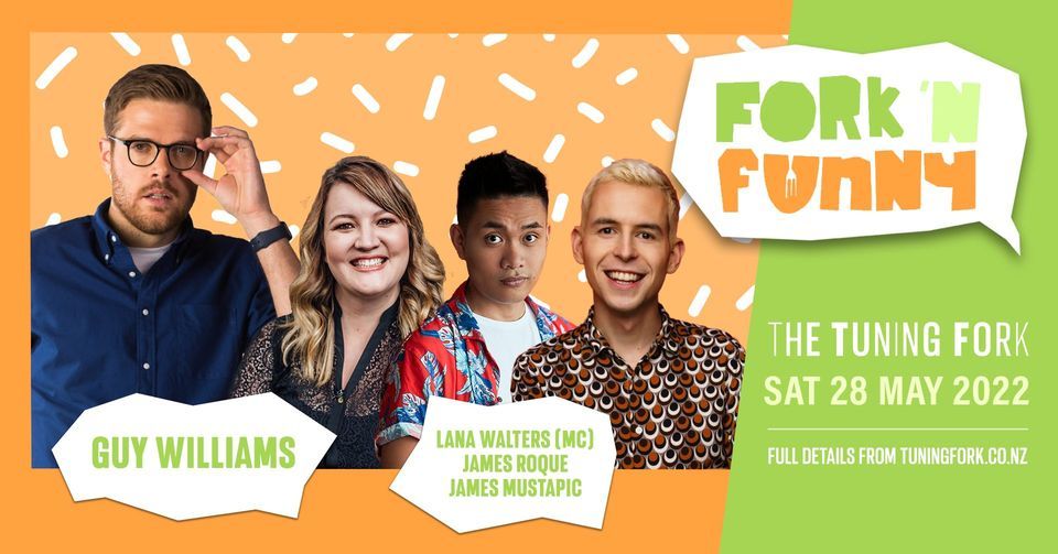 Fork N Funny ft. Guy Williams, Lana Walters (MC), James Roque & James Mustapic