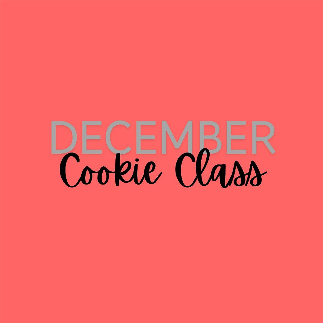 2 PM - December Sugar Cookie Decorating Class (Overland Park)