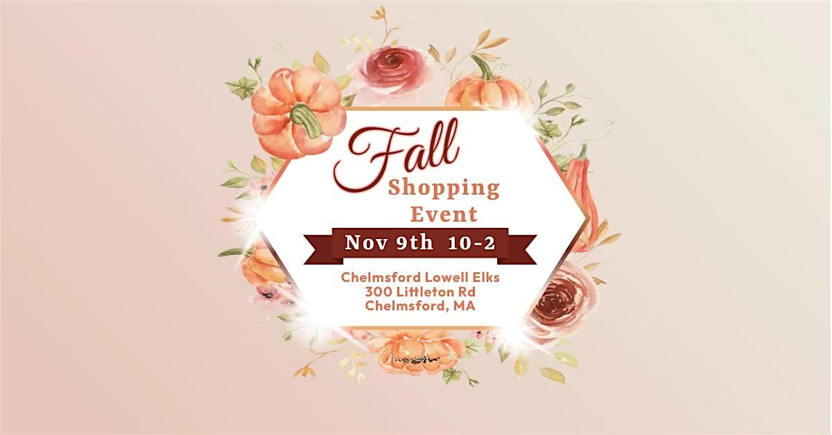 Fall Shopping Event