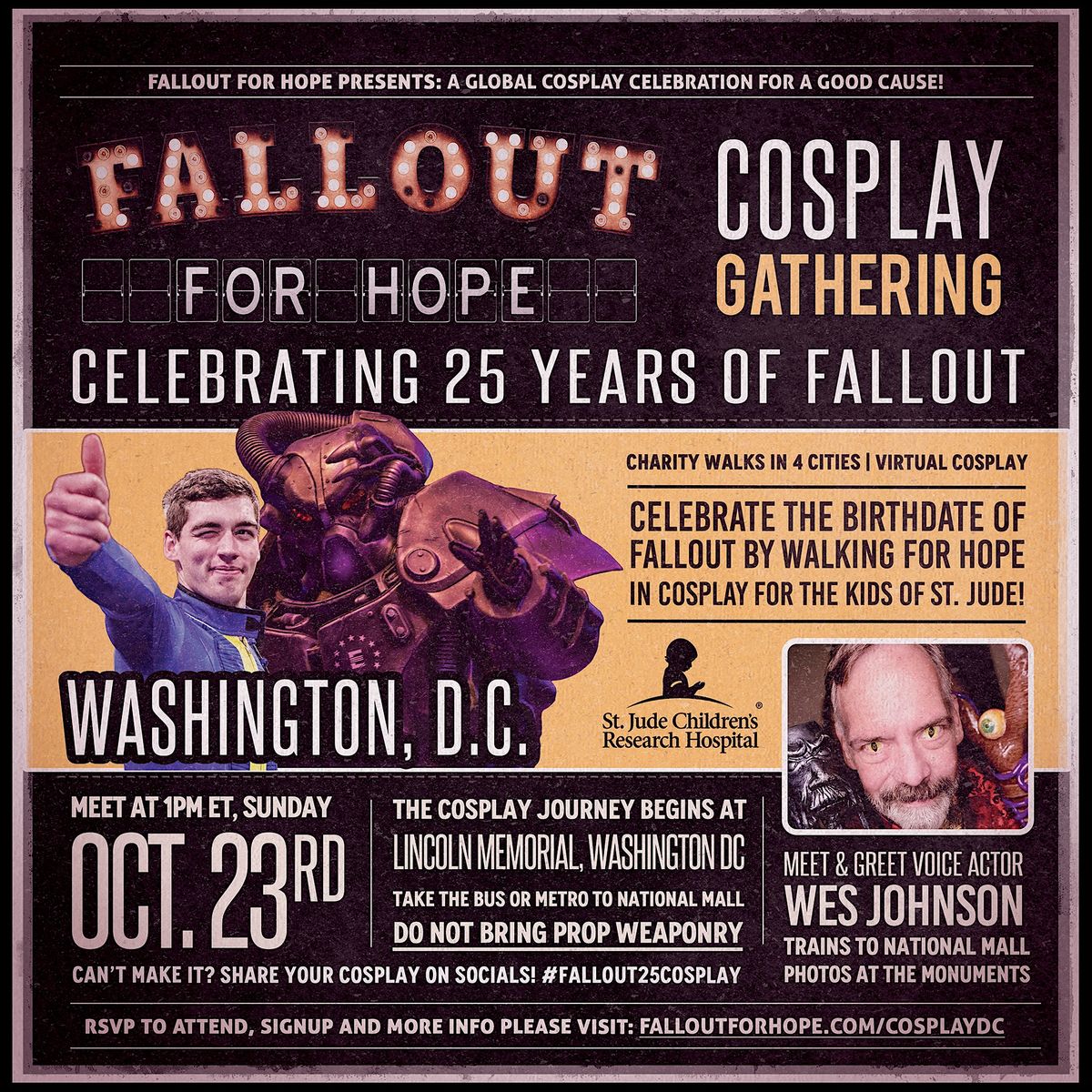 Fallout 25th Anniversary Cosplay Meetup ~ Washington, DC
