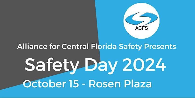 Safety Day 2024, Oct. 15th