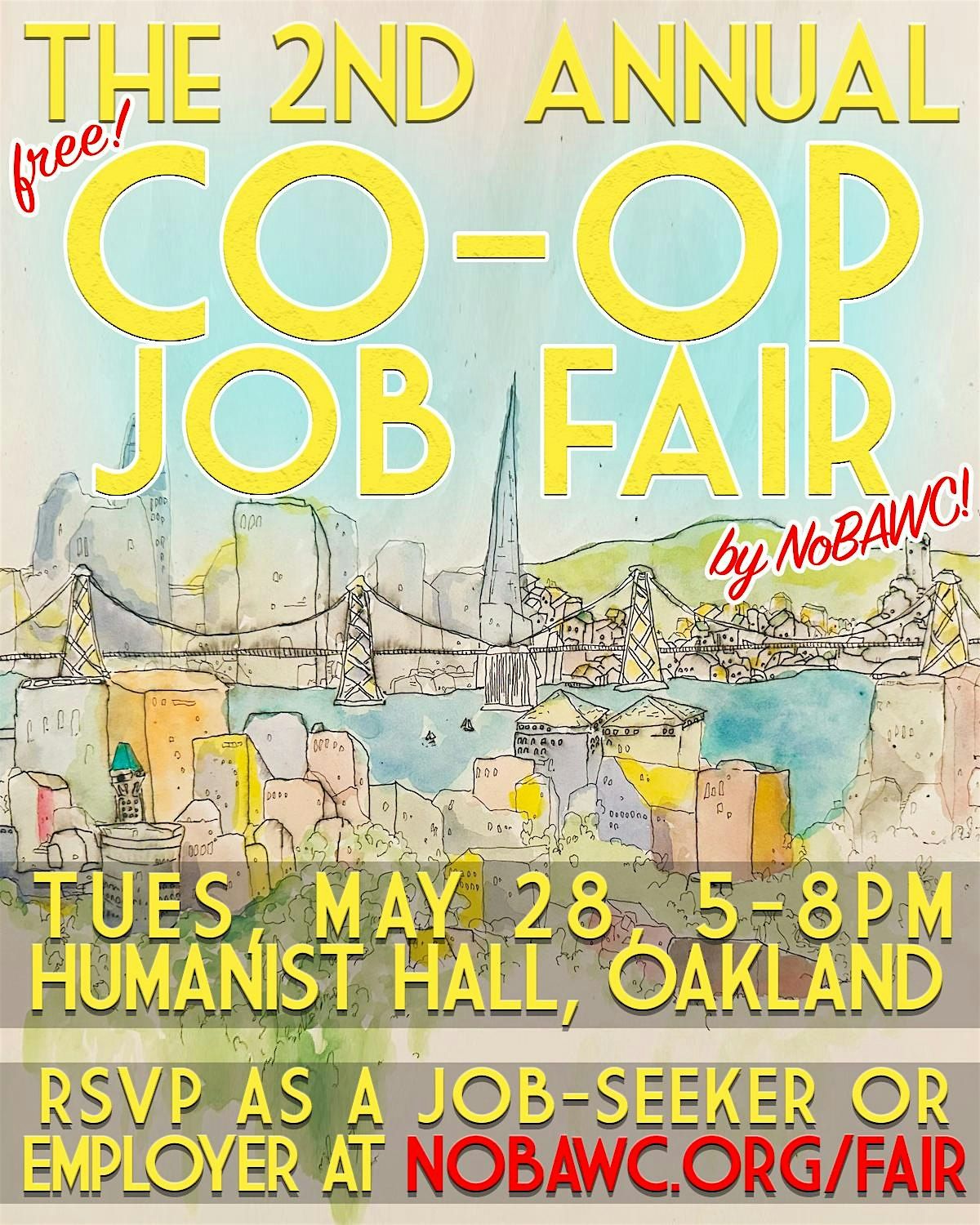 2nd Annual Co-op Job Fair -  Bay Area by NoBAWC