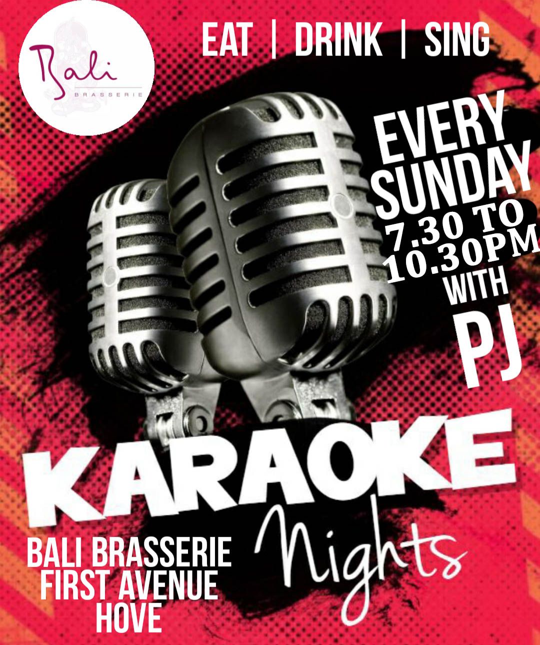 KARAOKE EVERY SUNDAY!