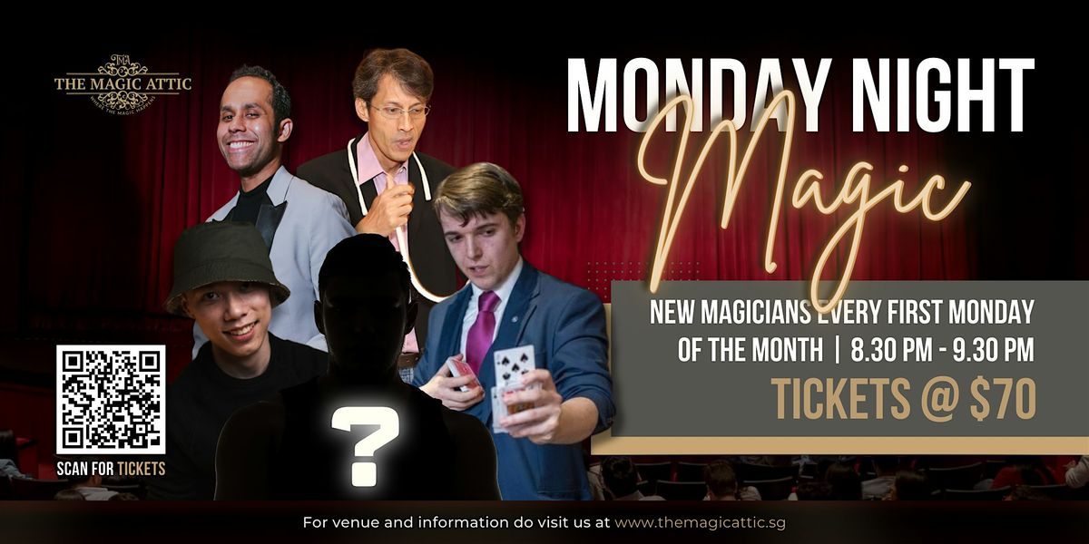 Prepare to be amazed at The Magic Attic's Monday Night Magic Show!