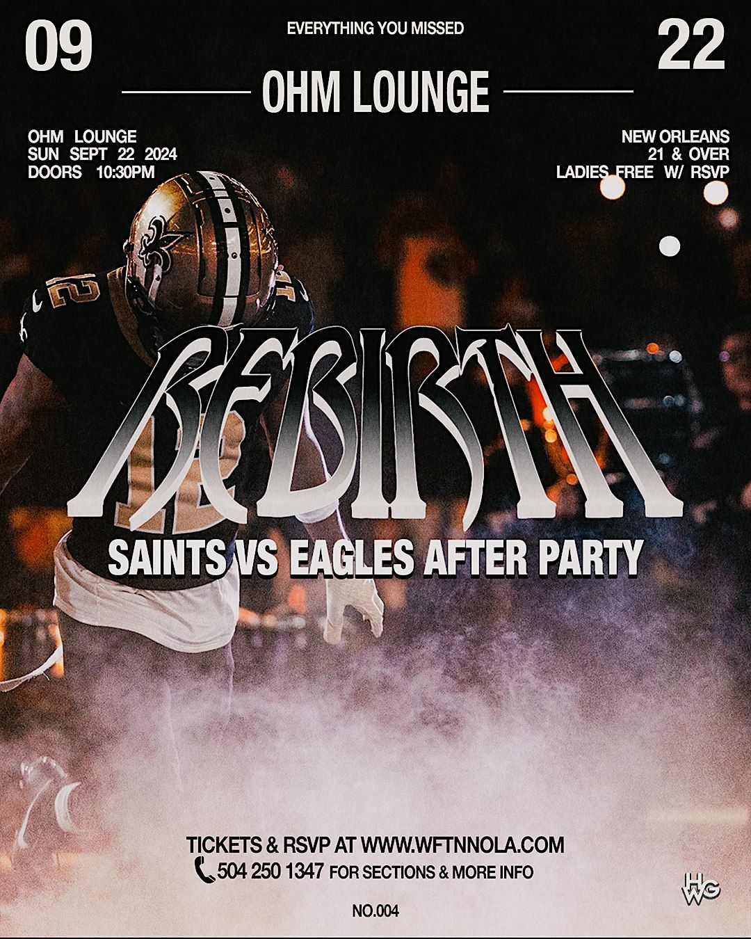 REBIRTH SAINTS VS EAGLES AFTER PARTY