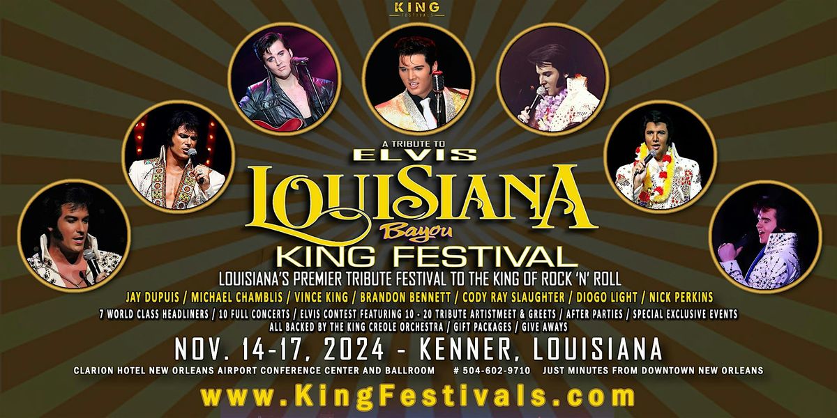 2024 Louisiana Bayou King Festival