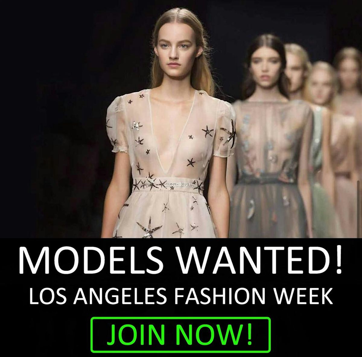 Fashion week model call