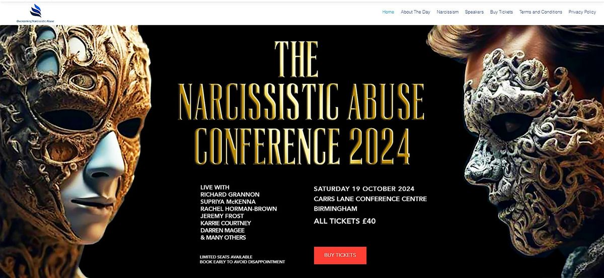 THE NARCISSISTIC ABUSE CONFERENCE 2024