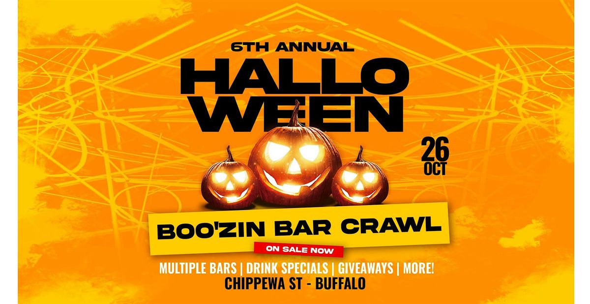 6th Annual Halloween Boo'zin Bar Crawl