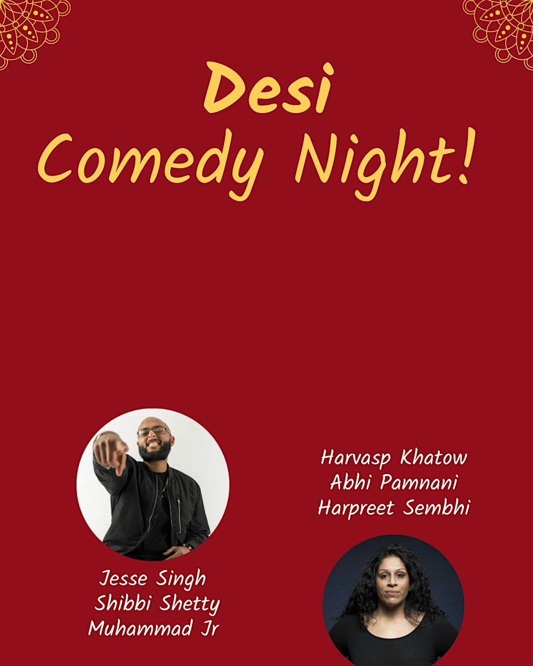 Desi Comedy Night!