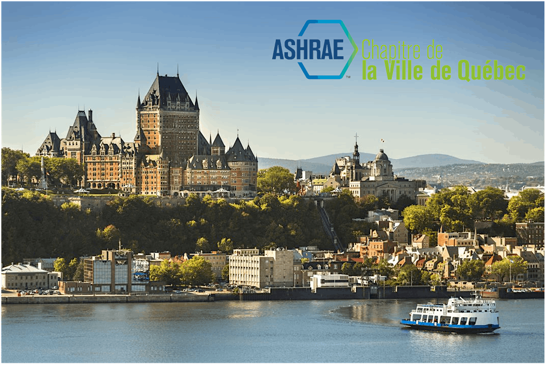 Souper conf\u00e9rence ASHRAE Qu\u00e9bec : Soir\u00e9e Membership, Ventilation et QAI