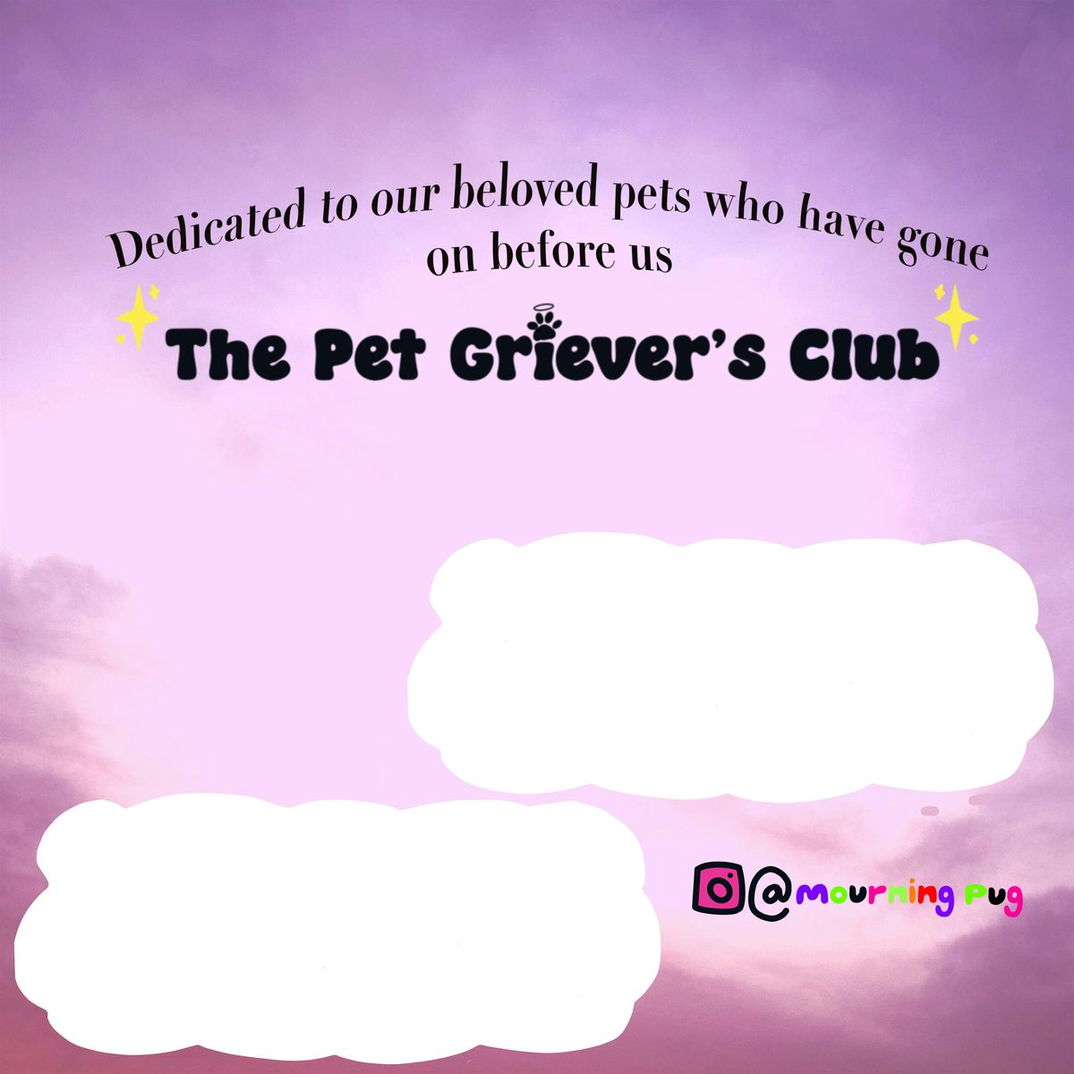 The Pet Griever's Club - September Meetup
