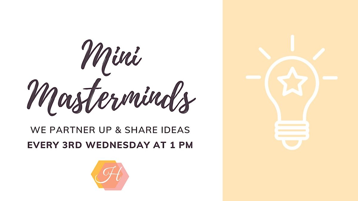 Mini Masterminds for Women Entrepreneurs