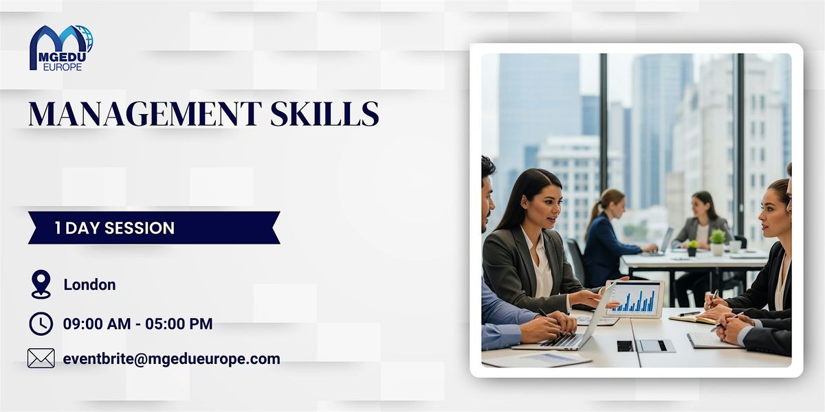 Management Skills: 1 Day Session in London