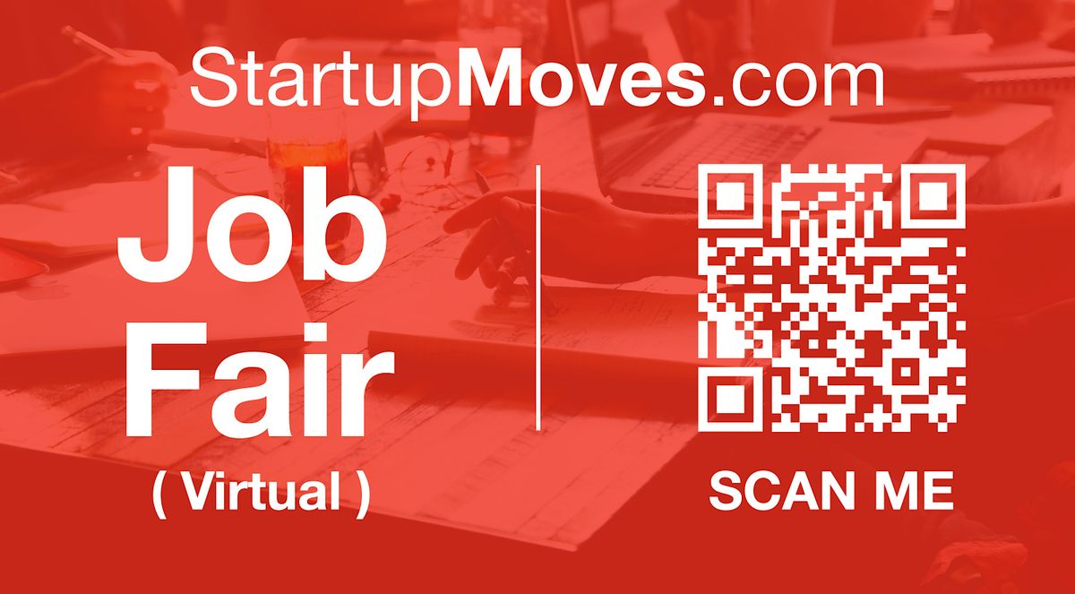 #StartupMoves Virtual Job Fair \/ Career Expo Event #Boston #Bos