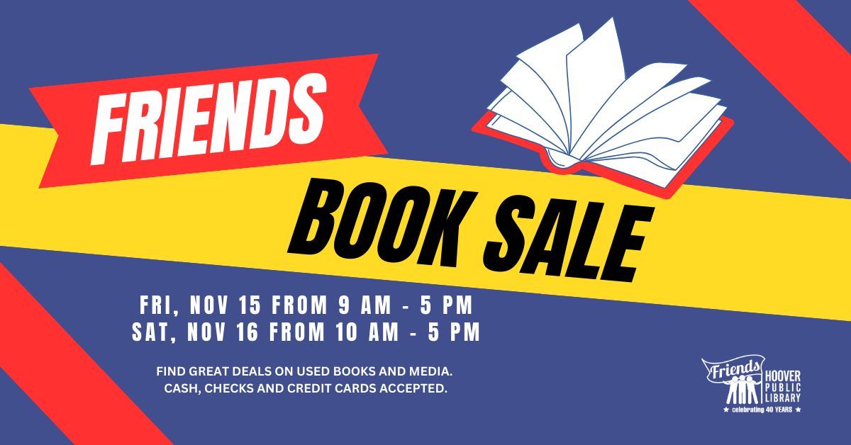 Friends Book Sale