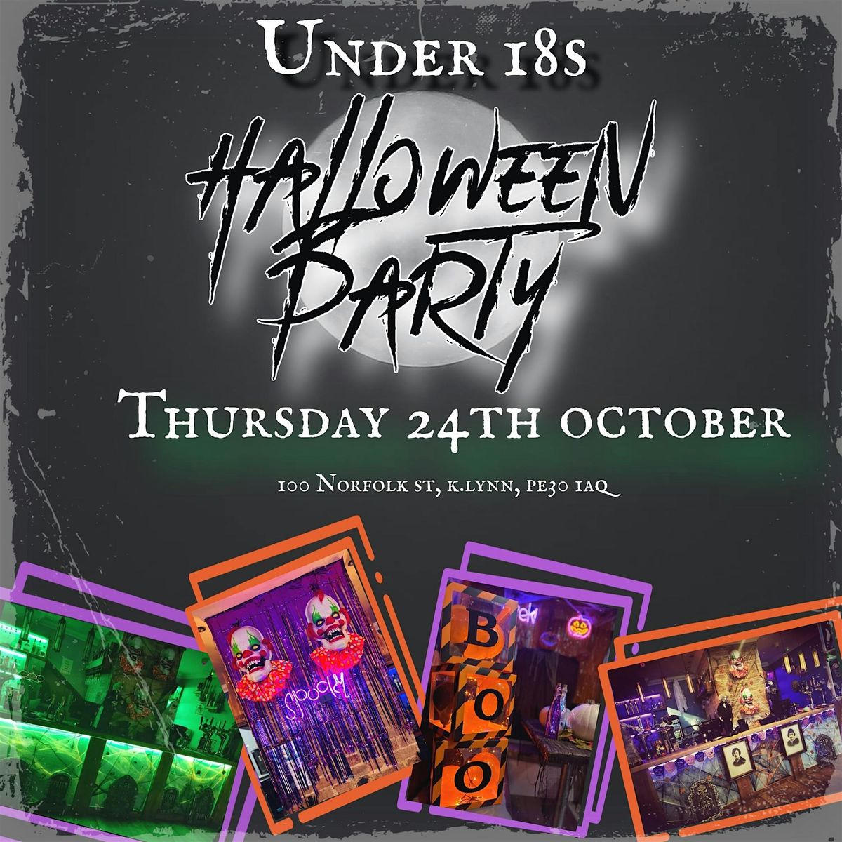 The Ultimate Under 18s Halloween Party, Ages 14-17