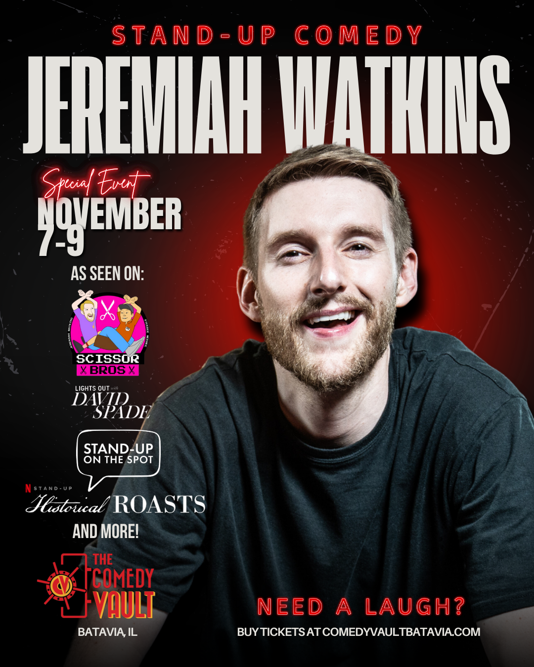 Jeremiah Watkins at Funny Bone - Des Moines