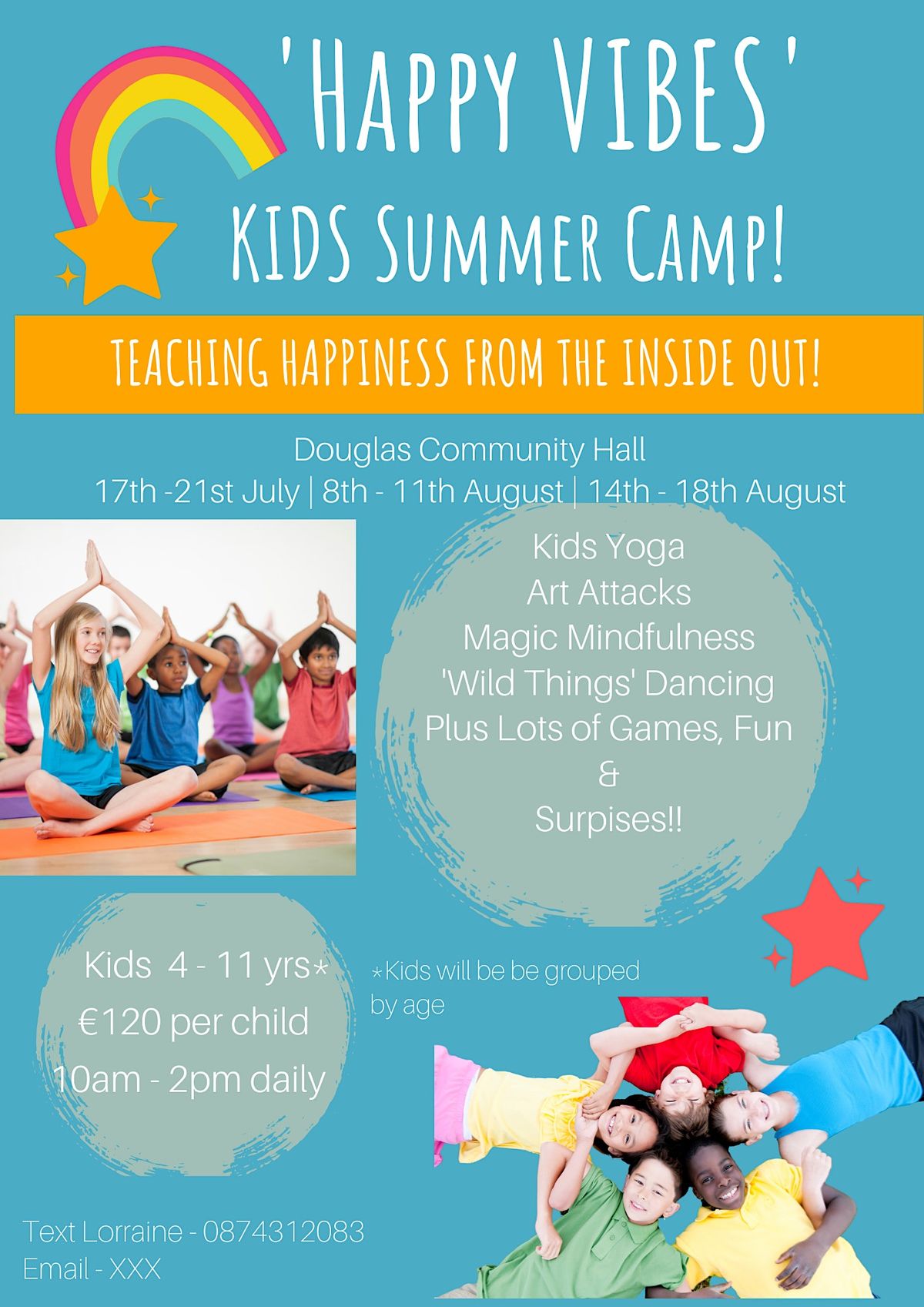 'Happy Vibes' Kids Camp!