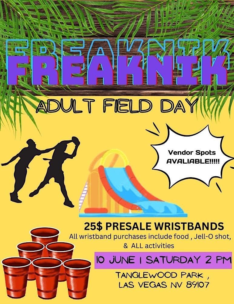 Freanik Adult Field Day