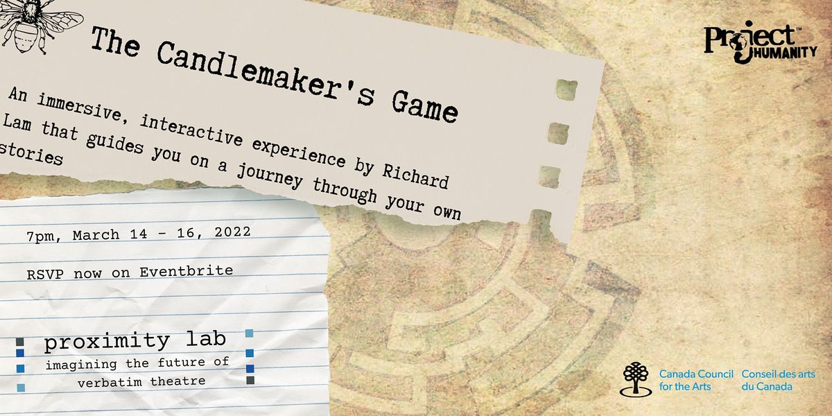 Proximity Lab Presents: The Candlemakers Game